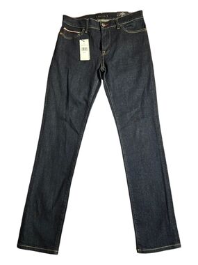 Tommy Hilfiger Men's Dark Indigo Slim Straight Jeans